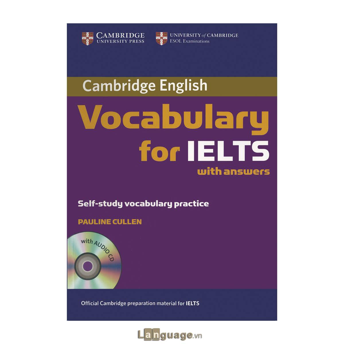 Sách Vocabulary for IELTS – Cambridge Sách Vocabulary for IELTS – Cambridge