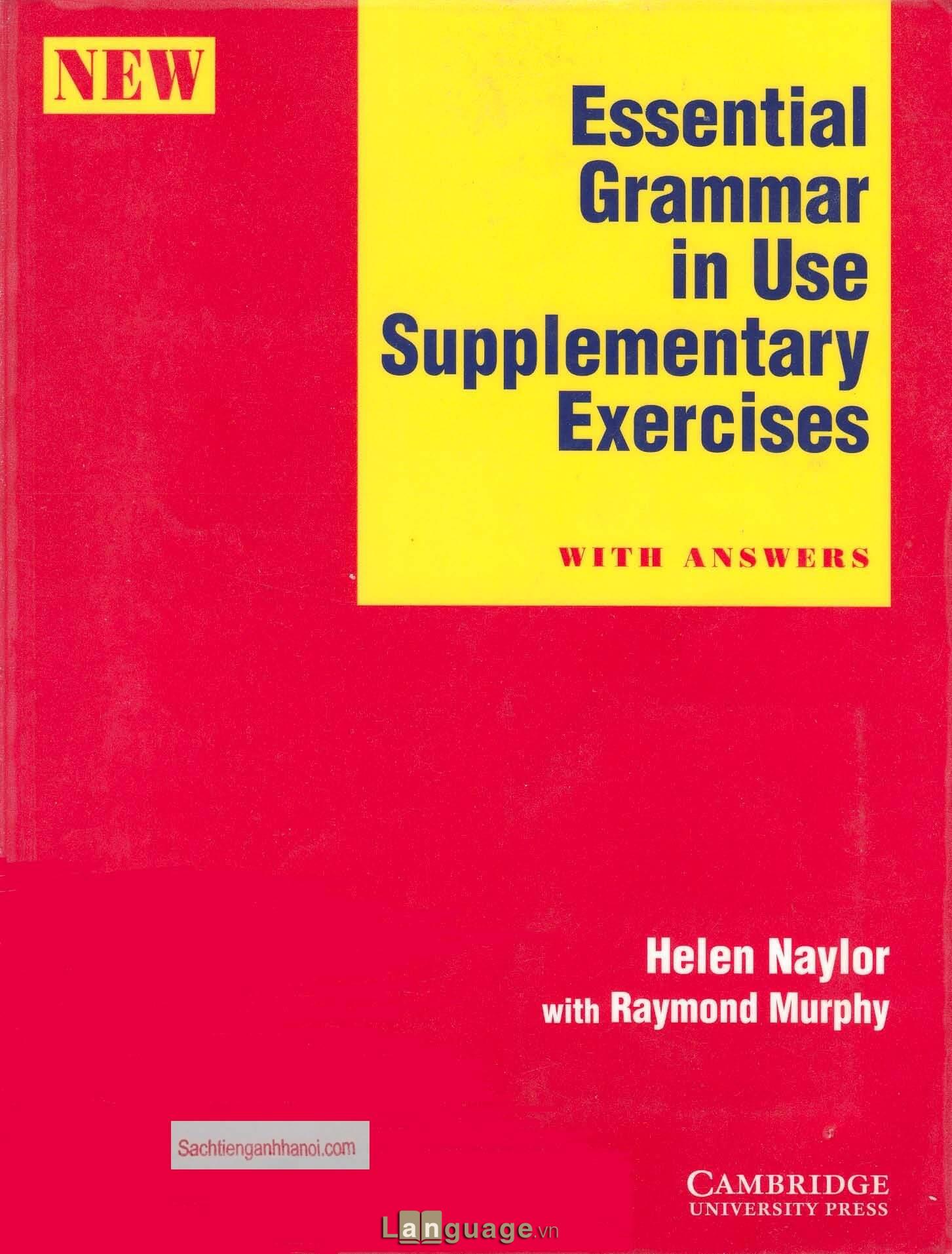 sách Essential Grammar in Use Supplementary Exercises sách Essential Grammar in Use Supplementary Exercises