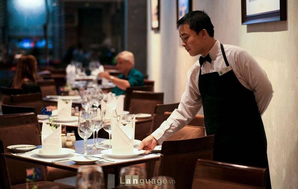 những đoạn hội thoại tiếng anh trong nhà hàng