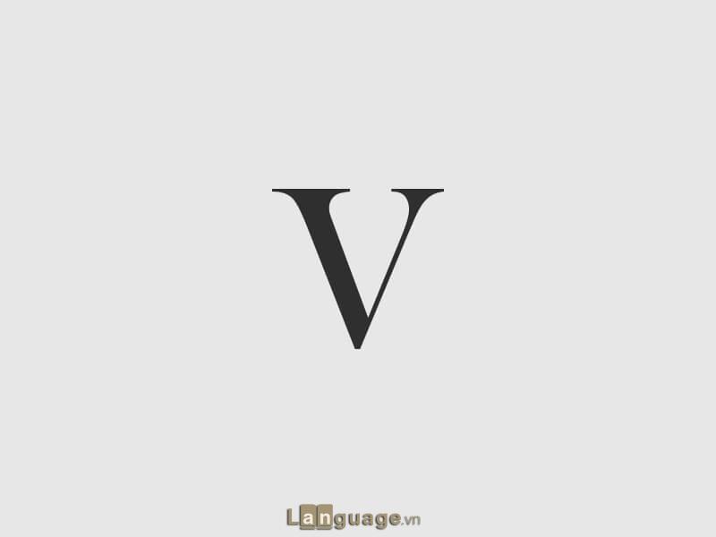 Từ vựng tiếng Anh có bắt đầu bằng chữ V gồm 8 chữ cái Từ vựng tiếng Anh có bắt đầu bằng chữ V gồm 8 chữ cái