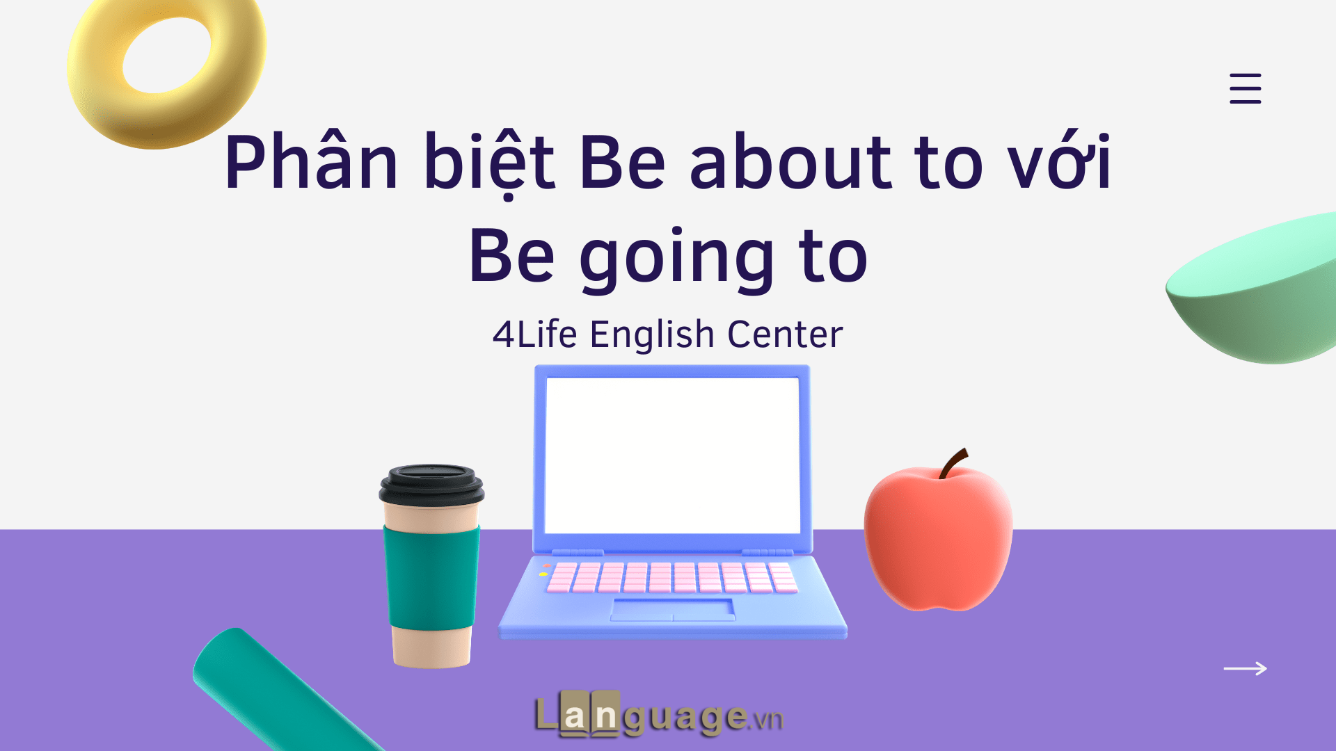 Phân biệt cấu trúc Be about to