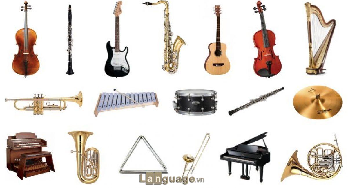 Từ vựng tiếng Anh về dụng cụ âm nhạc Từ vựng tiếng Anh về dụng cụ âm nhạc