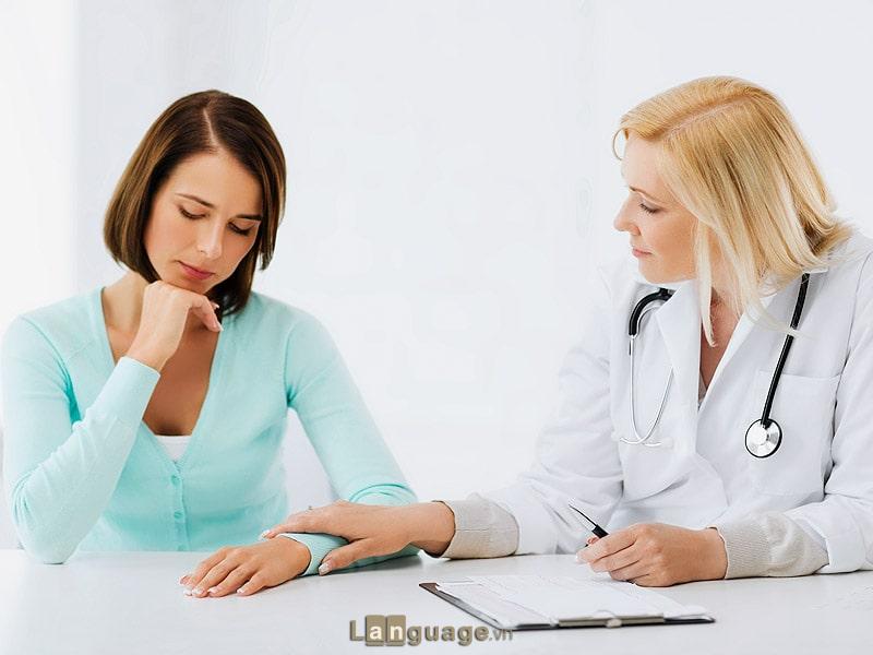 Mẫu câu giao tiếp tiếng Anh khi đi khám bệnh Mẫu câu giao tiếp tiếng Anh khi đi khám bệnh