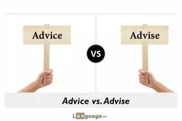 Phân biệt cấu trúc advise Phân biệt cấu trúc advise