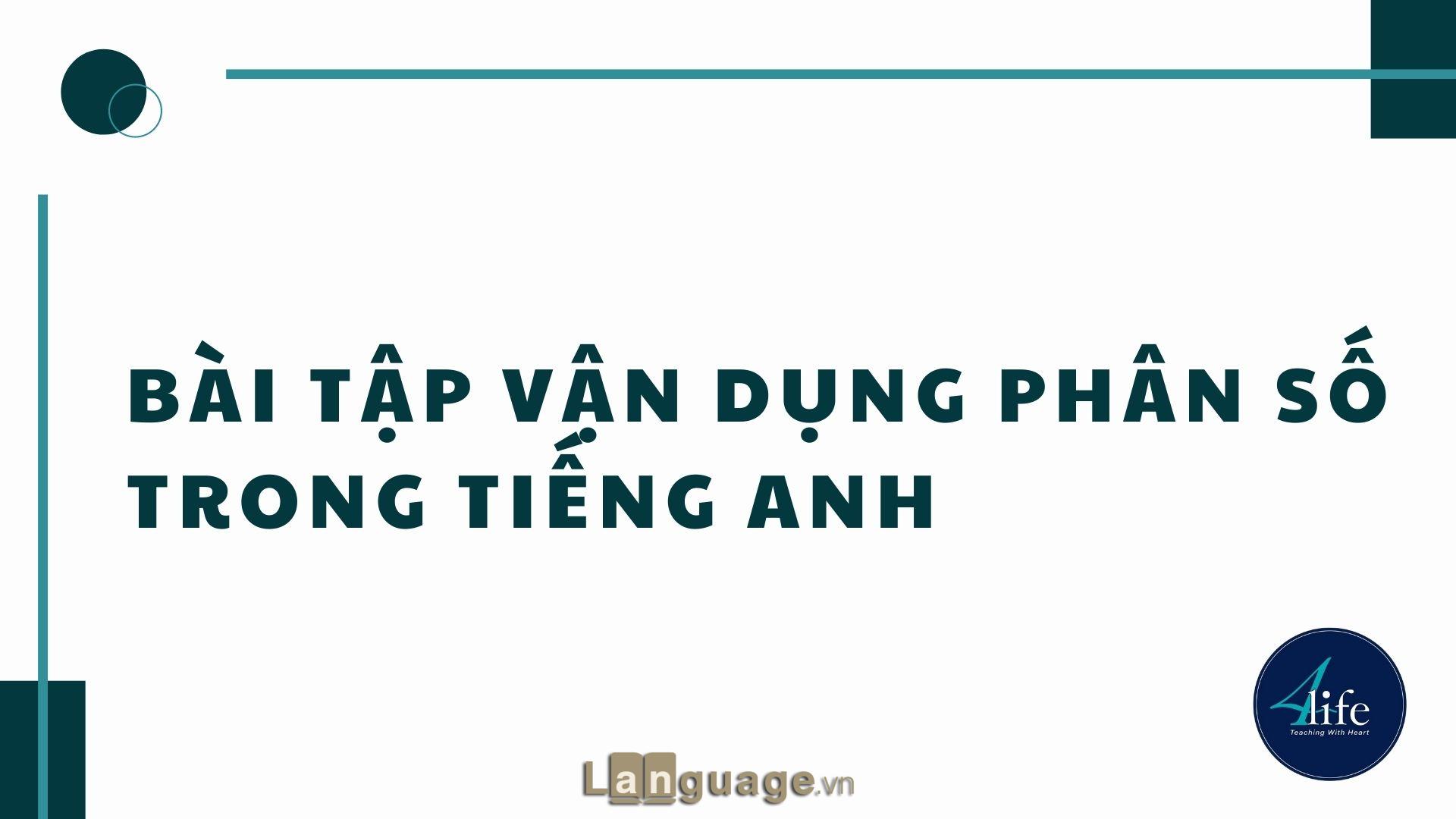 Bài tập vận dụng và đáp án Bài tập vận dụng và đáp án