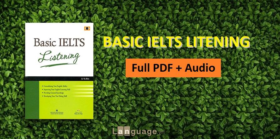 Sách luyện Listening Ielts cho người mới bắt đầu Sách luyện Listening Ielts cho người mới bắt đầu