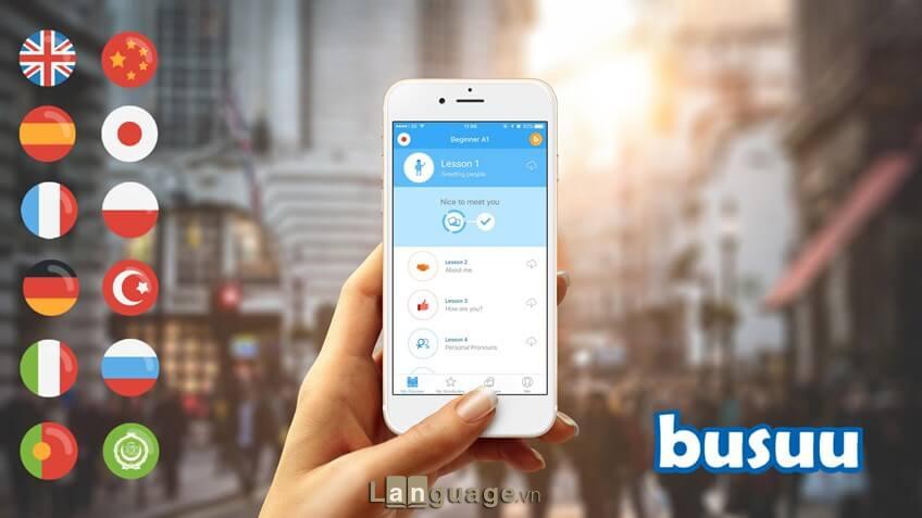 App học tiếng Anh Busuu App học tiếng Anh Busuu