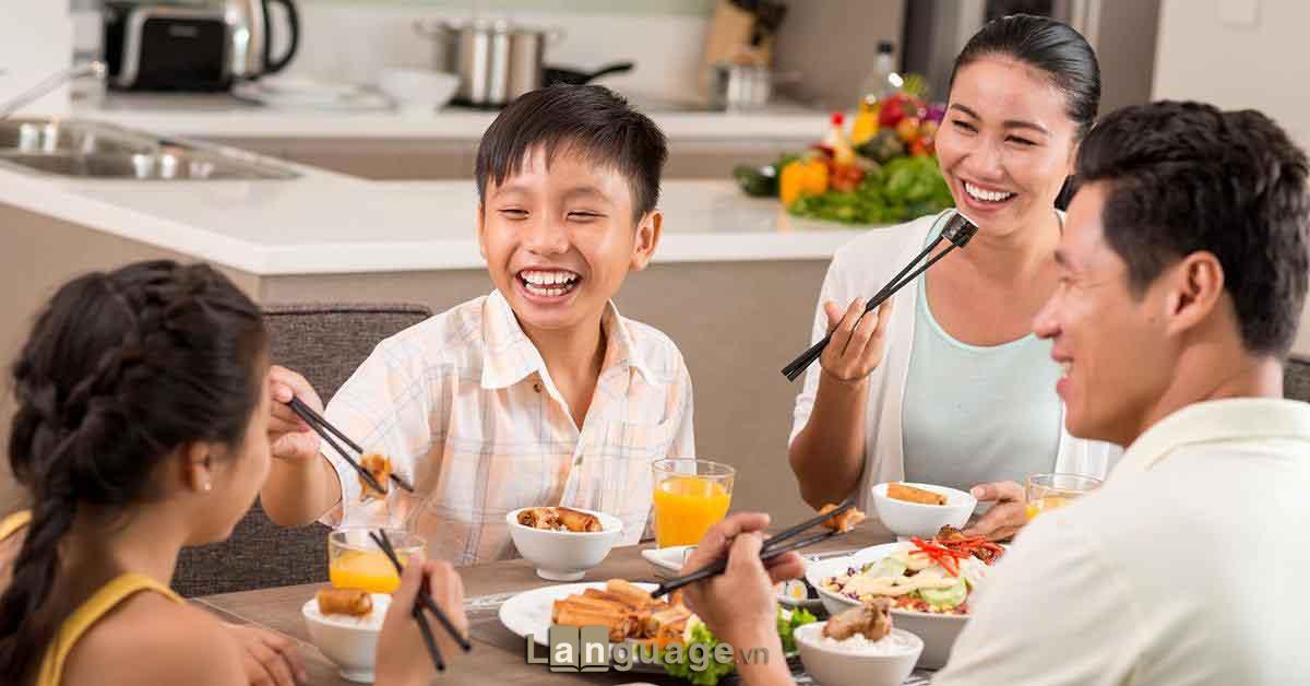 Mẫu câu giao tiếp tiếng Anh về chủ đề ăn uống Mẫu câu giao tiếp tiếng Anh về chủ đề ăn uống