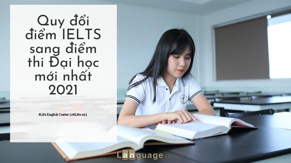 Quy đổi điểm IELTS sang điểm thi Đại Học Quy đổi điểm IELTS sang điểm thi Đại Học