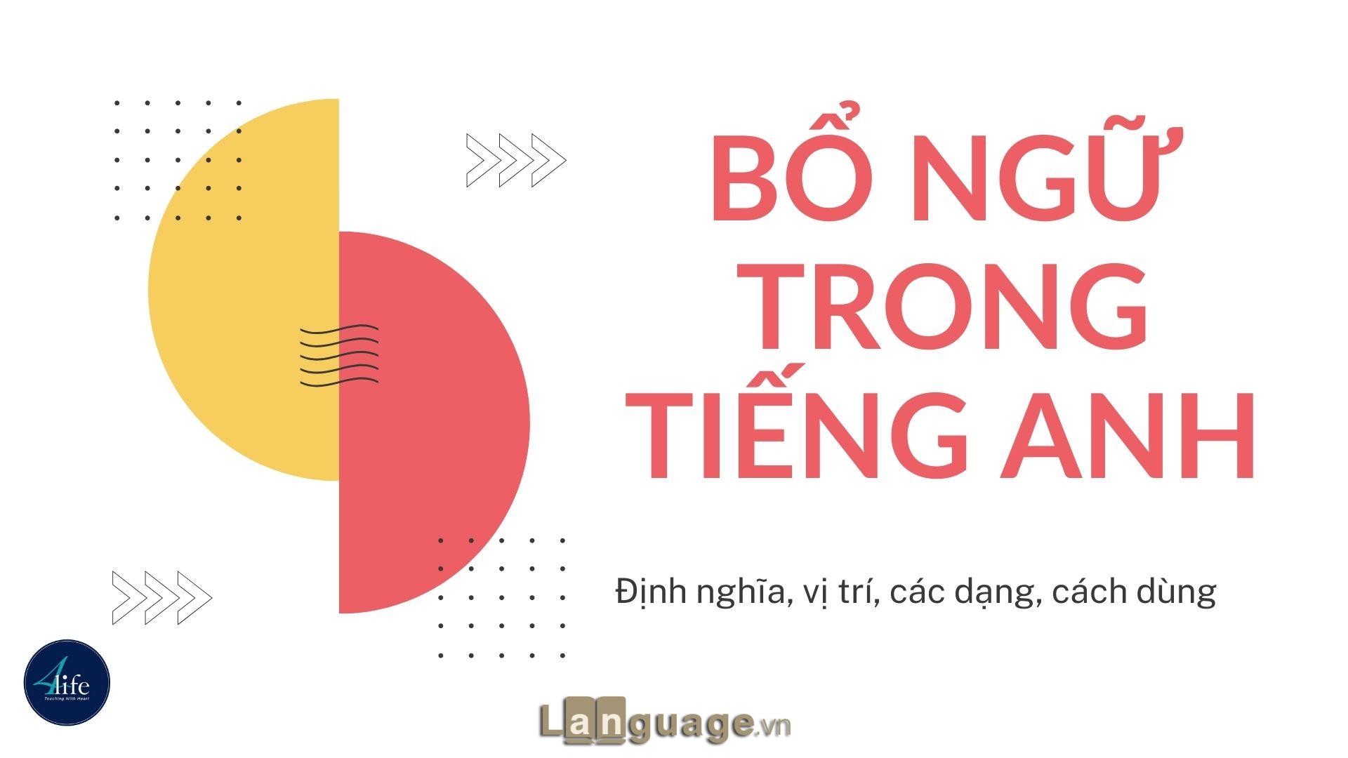 Bổ ngữ trong tiếng Anh Bổ ngữ trong tiếng Anh
