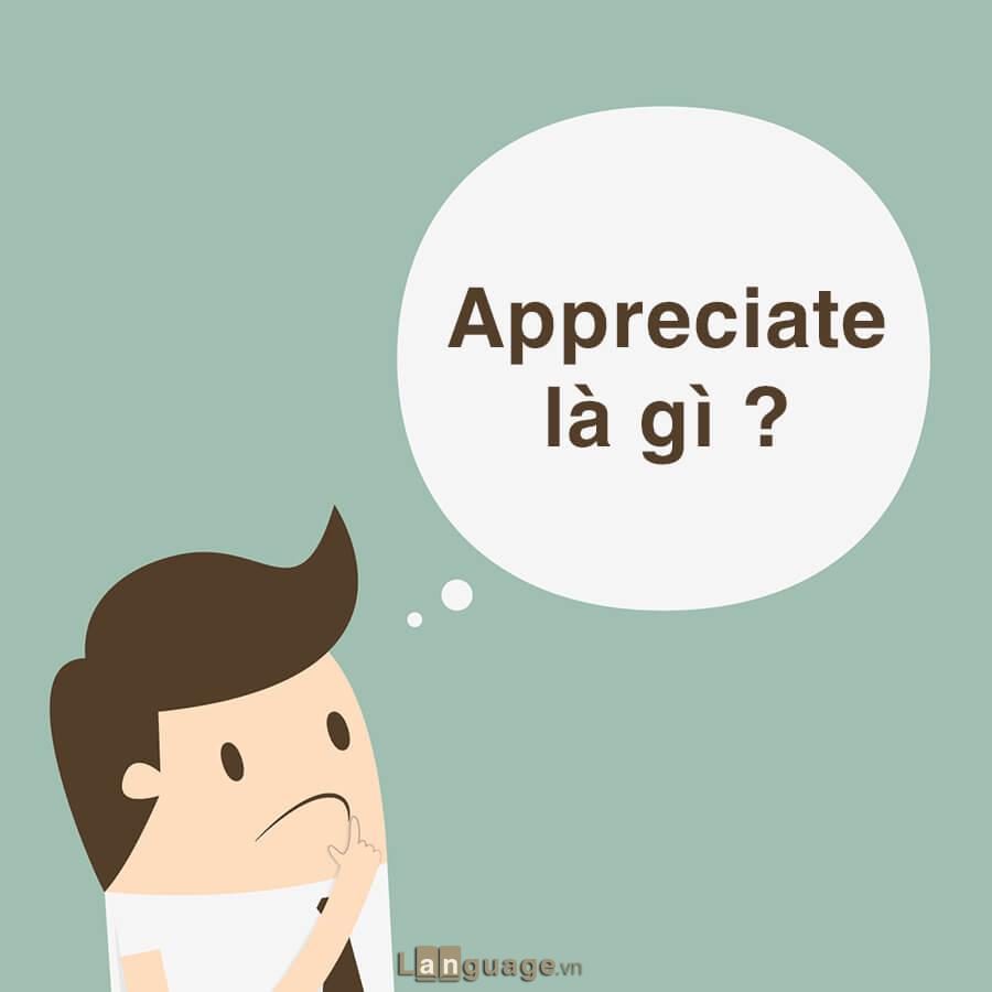 Cấu trúc Appreciate