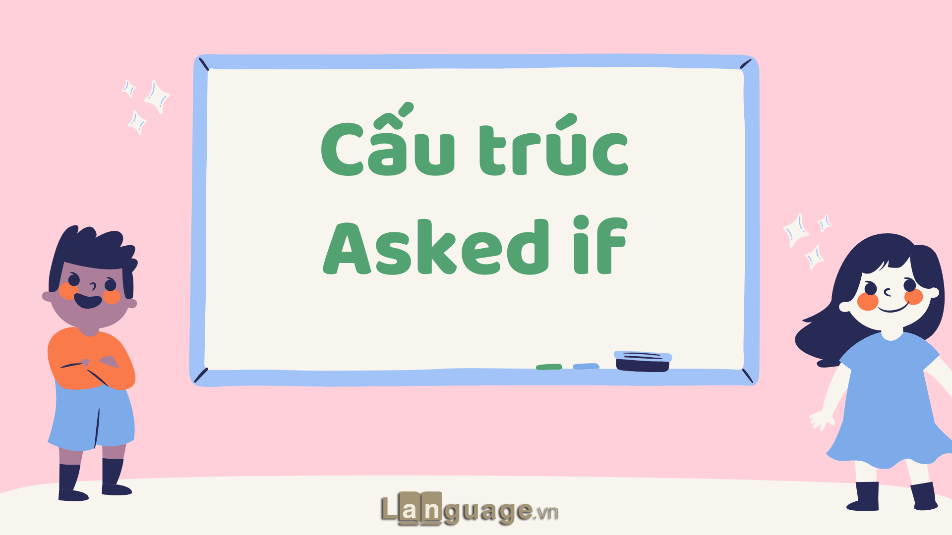 Cấu trúc Asked if Cấu trúc Asked if