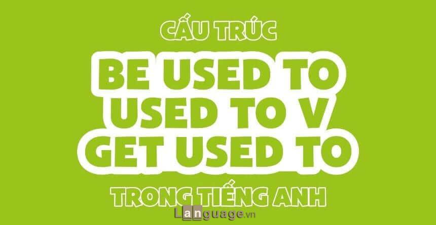 Cấu trúc Be used to Cấu trúc Be used to