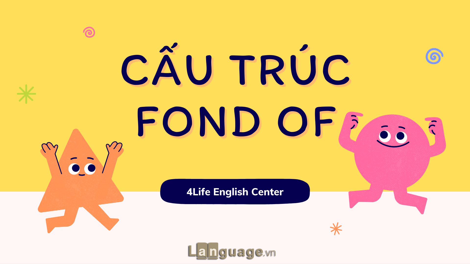 Cấu trúc Fond of Cấu trúc Fond of trong tiếng Anh