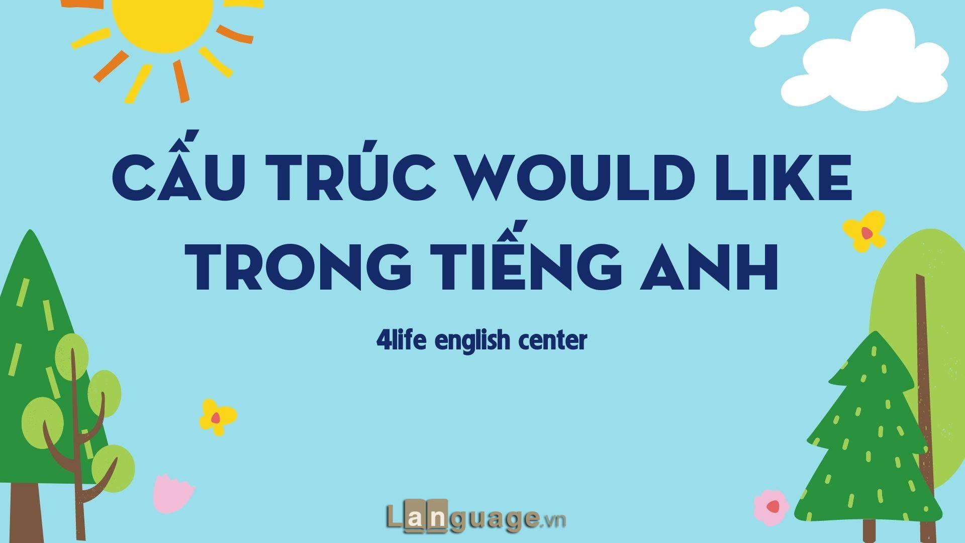 Cấu trúc Would like trong tiếng Anh Cấu trúc Would like trong tiếng Anh