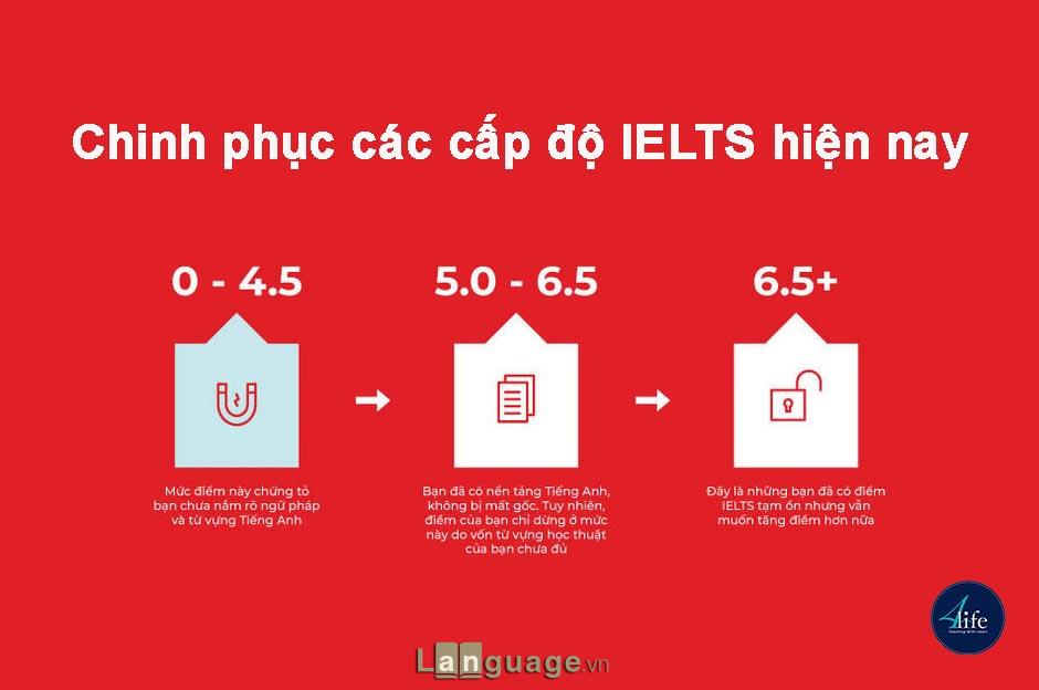 Chinh phục các cấp độ IELTS hiện nay Chinh phục các cấp độ IELTS hiện nay