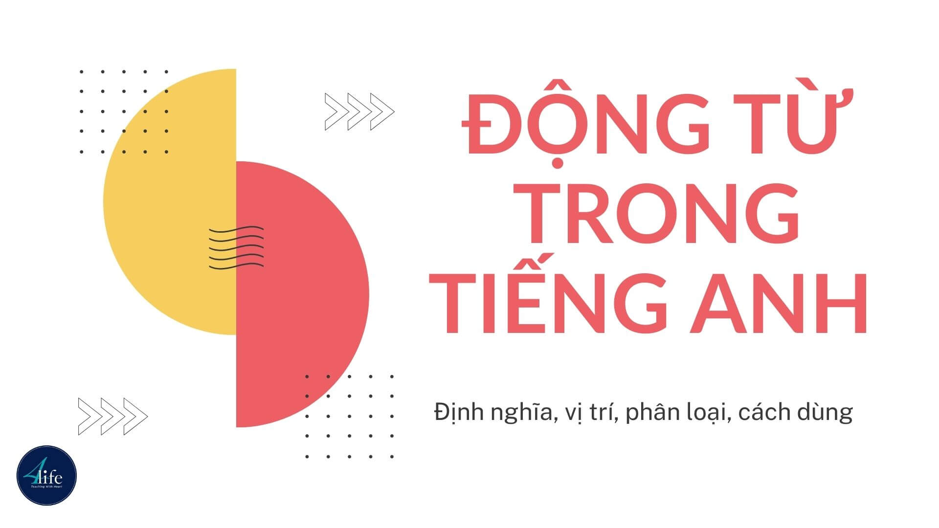 Động từ trong tiếng Anh Động từ trong tiếng Anh