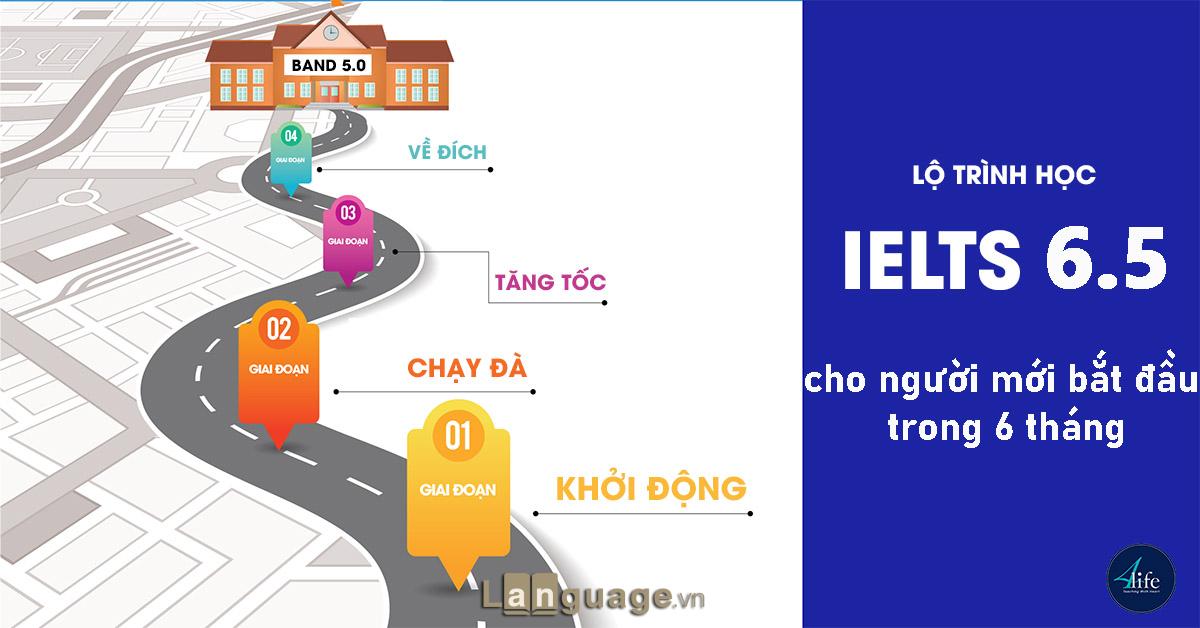 Lộ trình học IELTS 6.5 Lộ trình học IELTS 6.5